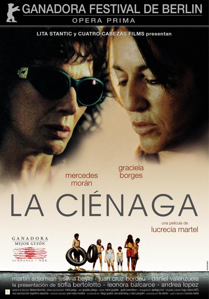 Afiche de La ciénaga, de Lucrecia Martel