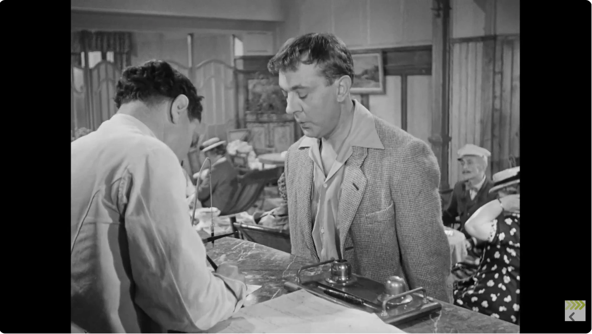 Escena de Las vacaciones del señor Hulot