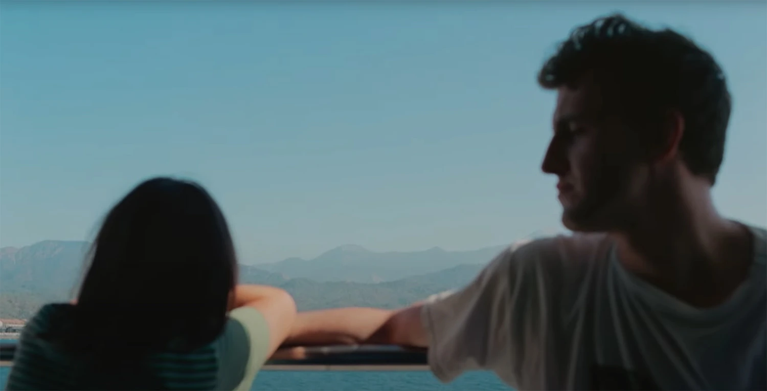Sophie y Calum durante sus vacaciones